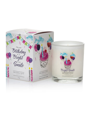 Inspiration Candle Bright Smile Birthday