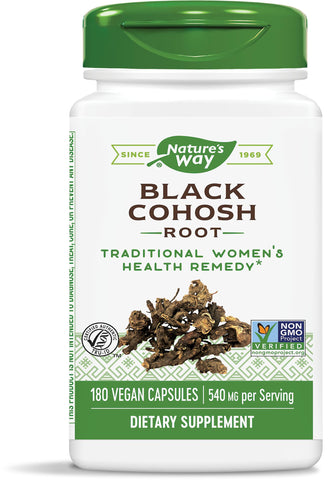 NATURES WAY Black Cohosh 100caps