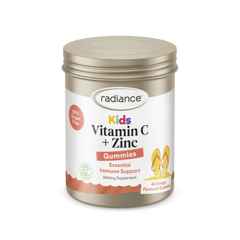 RADIANCE Kids Vit C & Zinc Gumm 45s