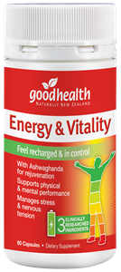 GHP Energy & Vitality Support 30caps