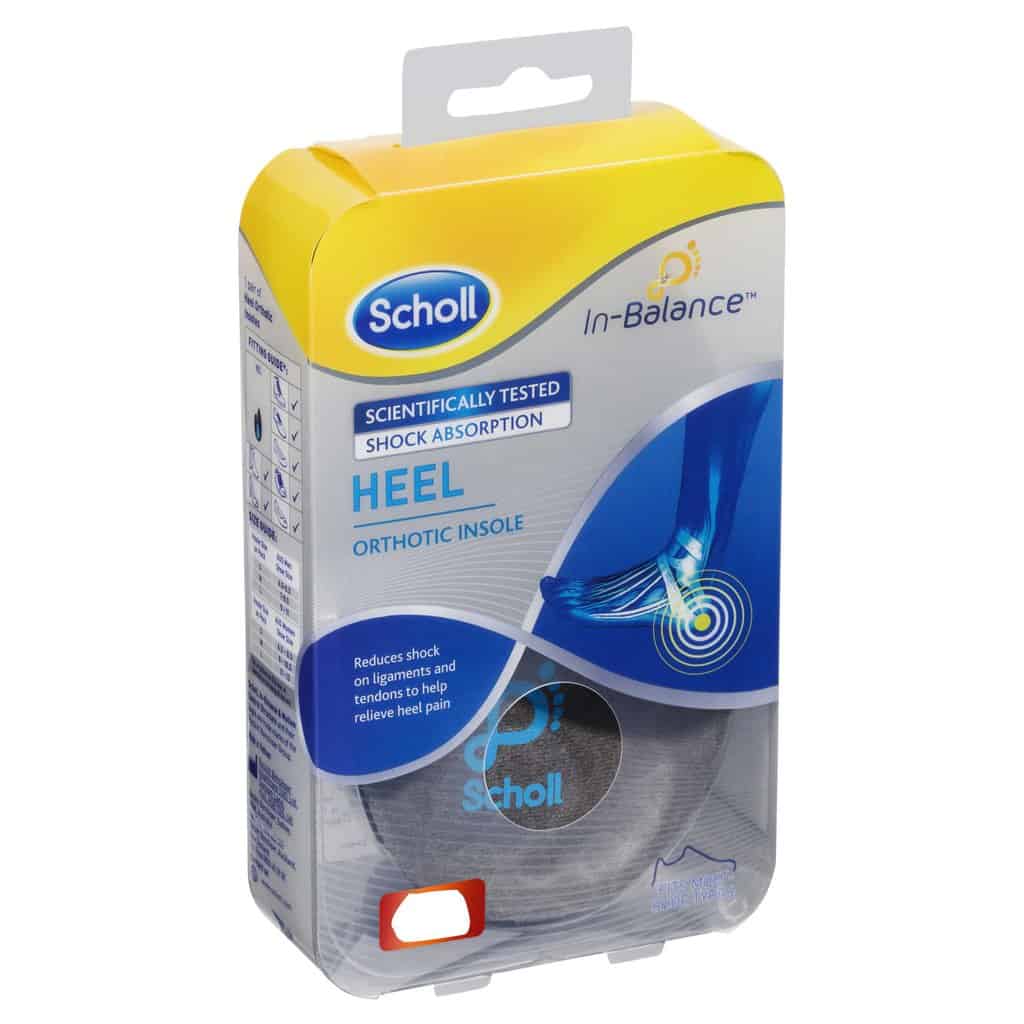 SCHOLL In Bal PR Heel Orth. Insole M