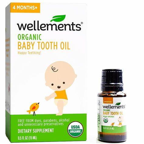 Wellements Org. Baby Tooth Oil 15ml