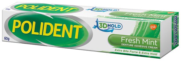 POLIDENT F/Mint Dent Adh. Cream 60g – Baillie & Lewis Pharmacy