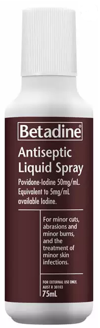 BETADINE Antiseptic Spray 75ml