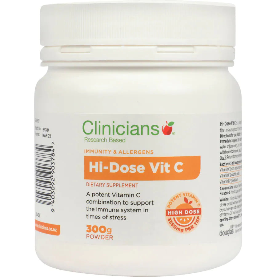 CLINIC. Hi-Dose Vit C Powder 300g