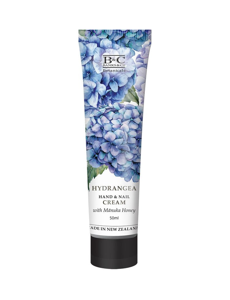 Banks & Co Hydrangea Hand & Nail  Cream 50ml