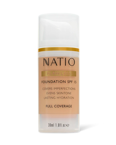 NATIO Flawless Fdn SPF15 Lt Medium