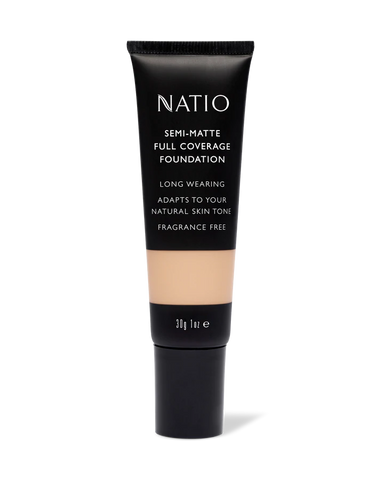 NATIO Semi Mat Full Cov Fnd Chai 30g