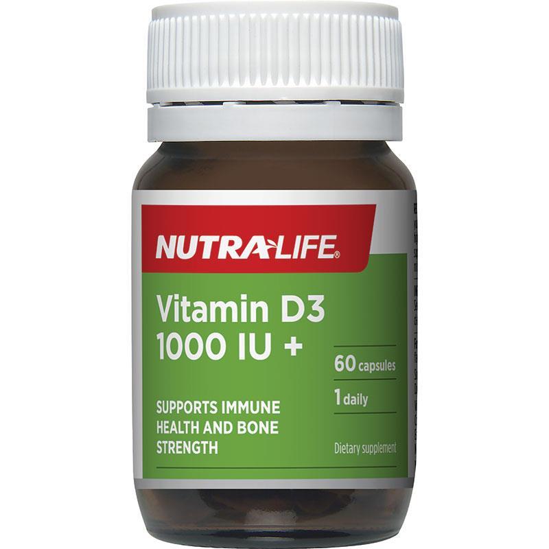 NL Vitamin D3 1000 IU Caps 60s